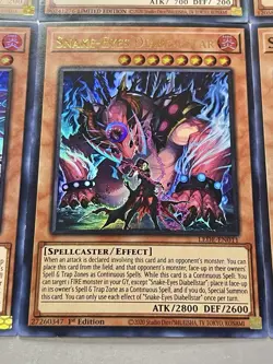 Snake-Eyes Diabellstar + Flamberge + Ash + Oak + Birch + Poplar | YuGiOh! - Image 5