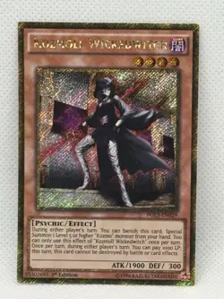 Yugioh! - Kozmoll Wickedwitch - PGL3-EN029 - Gold Secret Rare - 1st Ed - NM - Image 1