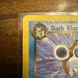 Dark Blastoise 20/82 Non-Holo Team Rocket Pokemon Card - HP/ DMG - Image 4