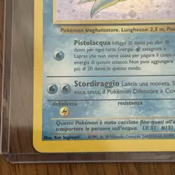 Pokemon Card - Lapras Fossil Italian 10/62 Holo Rare - Image 2