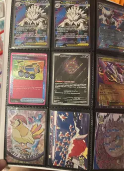 Pokemon TCG Card Binder Collection Mixed Lot of Cards and 2 promo cards - Image 3