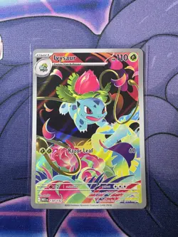 Mega Evolution Pokemon Lot 7 Cards NM 🍀🔥 Ivysaur Illustration RARE 134/132 - Image 3