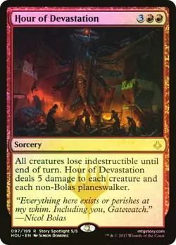 Hour of Devastation -Foil NM/M MTG Hour of Devastation - Image 1