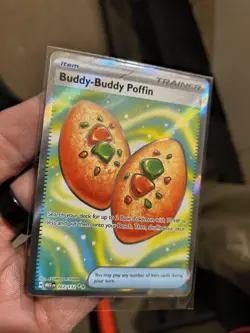 BUDDY-BUDDY POFFIN - 167/132 Mega Evolution NM- Ultra Rare - Pokemon TCG Card - Image 1