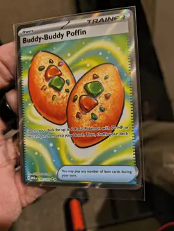 BUDDY-BUDDY POFFIN - 167/132 Mega Evolution NM- Ultra Rare - Pokemon TCG Card - Image 3