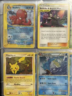 Pokemon Collection Vintage WoTC & CGC Charizard 200+ Holos Binder Page Cards Lot - Image 5