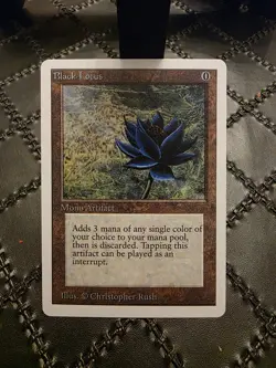 *P R 0 X Y* Mtg Magic The Gathering Black Lotus Trading Card *P R 0 X Y* - Image 1