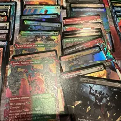 Mtg Spider Man Collectors Booster Cards 450+ - Image 4