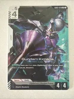 Gundam Card Game Gundam Kimaris Dual Impact GD02-070 Legend Rare - Image 1