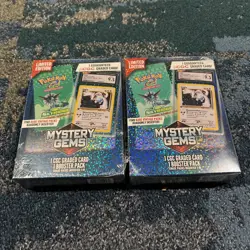 Pokemon Mystery Gems Box Lot (2) Sealed - 1 CGC Graded Card + 1 Booster Pack - Image 4