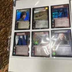 LOTR Lord of the Rings Battle for Helms Deep lot of 11 foil Cards Unplayed Cards - Image 2