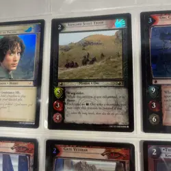 LOTR Lord of the Rings Battle for Helms Deep lot of 11 foil Cards Unplayed Cards - Image 3