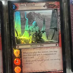 LOTR Lord of the Rings Battle for Helms Deep lot of 11 foil Cards Unplayed Cards - Image 5
