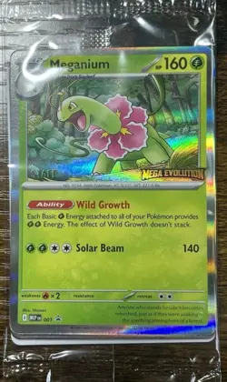 Pokemon Mega Evolution (STAFF) Prerelease Promos Full Set of 4 Cards (SEALED) - Image 1