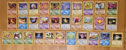 Pokemon TCG Team Rocket 1st Edition 31 Card Lot Near Mint Non Holo Assortment - Image 2