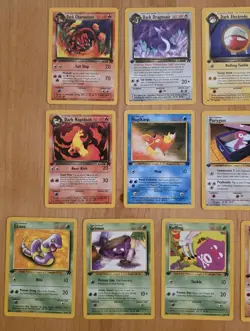 Pokemon TCG Team Rocket 1st Edition 31 Card Lot Near Mint Non Holo Assortment - Image 3