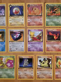 Pokemon TCG Team Rocket 1st Edition 31 Card Lot Near Mint Non Holo Assortment - Image 4
