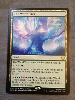 The World Tree NM Kaldheim MTG Magic the Gathering - Image 1