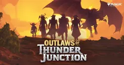 FOIL OUTLAWS OF THUNDER JUNCTION Complete Full Set Sealed OTJ Magic MTG - Image 4
