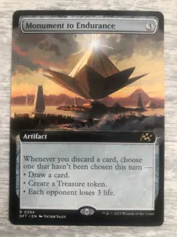 MTG Magic 1 x Monument of Endurance #237 Aetherdrift NM FREE SHIPPING - Image 1