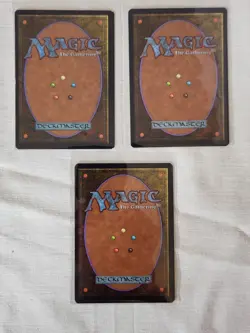 Played 3 Forests Unlimited One of Each Artwork Mtg Magic the Gathering - Image 2