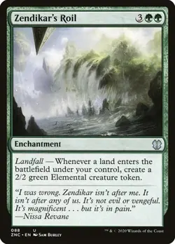 Zendikar's Roil Zendikar Rising Commander LP MTG - Image 1
