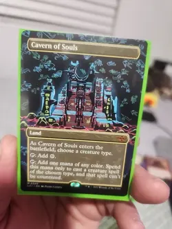 Cavern of Souls (0345) (Borderless) The Lost Caverns of Ixalan Foil - Image 1