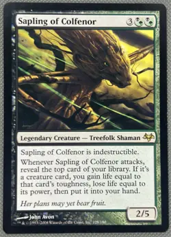 Sapling of Colfenor Eventide NM MTG - Image 1