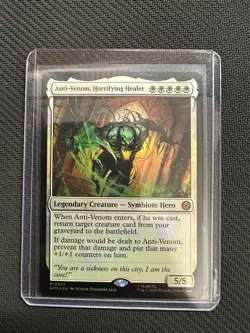 MTG Spider-Man Anti-Venom,Horrifying Healer Mythic Foil English - Image 3