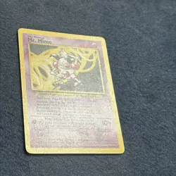Pokemon TCG Mr. Mime 027/130 Base Set 2 Rare Vintage LP+ - Image 5