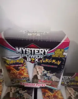 Lot Of 3 Pokemon Mystery Power Box 5 Booster Packs Sealed Possible Vintage Pack - Image 3