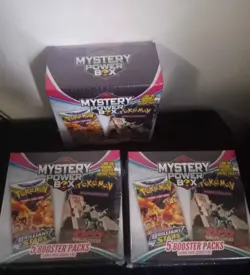 Lot Of 3 Pokemon Mystery Power Box 5 Booster Packs Sealed Possible Vintage Pack - Image 5