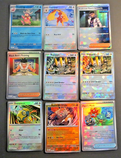 Pokemon Prismatic Evolutions Master Ball Pokeball EX Double Rare Lot (19) Eevee+ - Image 4