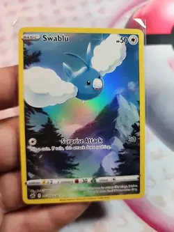Swablu GG27/GG70 Crown Zenith: Galarian Gallery Pokemon TCG Near Mint NM - Image 1