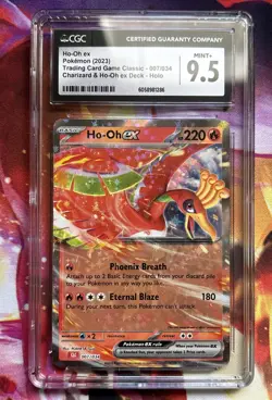2023 Pokemon Classic Collection Ho-Oh Charizard & Ho Oh ex Deck #007/034 CGC 9.5 - Image 1