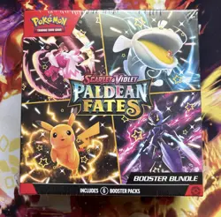 Pokemon TCG Scarlet & Violet Paldean Fates Booster Bundle - Image 1