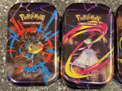 Pokemon TCG Mega Evolution Mega Heros Mini Tin Display Factory Sealed Tins 10 - Image 2