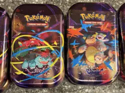 Pokemon TCG Mega Evolution Mega Heros Mini Tin Display Factory Sealed Tins 10 - Image 3