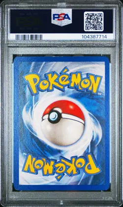 2004 POKEMON EX FIRE RED & LEAF GREEN #11 POLIWRATH-REVERSE FOIL PSA 7 - Image 2