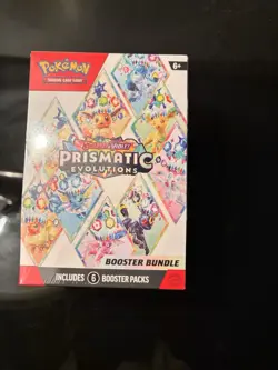 New sealed Pokemon Prismatic Evolutions Booster Bundle 6 Packs - Image 1