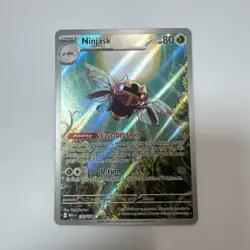Ninjask 137/132 Illustration Rare IR Pokemon Mega Evolution Full Art Holo NM/M - Image 1