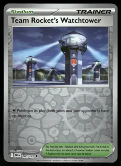 2025 Scarlet & Violet Series - Destined Rivals Team Rocket's Watchtower Uncommon - Image 1