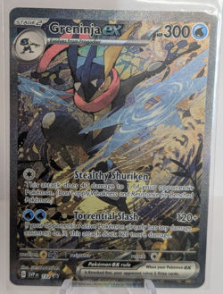 Greninja ex - SVP132 Black Star Promo Special Illustration Pokemon - NM/MINT - Image 1