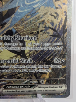Greninja ex - SVP132 Black Star Promo Special Illustration Pokemon - NM/MINT - Image 4