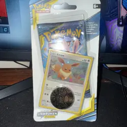 Pokemon Unbroken Bonds Eevee Blister Pack Sun & Moon Sealed - Image 1