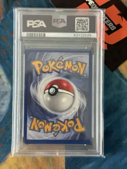 Typhlosion Holo #17 Pokemon Neo Genesis 2000 Unlimited PSA 9 (Swirl) - Image 3