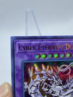 YuGiOh Cyber Eternity Dragon LED3-EN012 1st Edition Ultra Rare - Image 4
