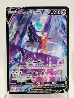 Pokemon Card Lot Calyrex V and VMAX TG17 and TG29 NM Shadow Rider Ice Rider - Image 2