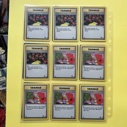Collectable 1999 Pokemon Team Rocket 18 Cards, 10 are duplicates, no rare (*6) - Image 2