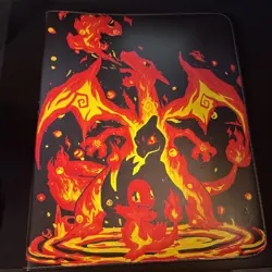 Pokemon Card Binder - Charizard/Blastoise - 3x3 Holds 900 Cards - Image 1